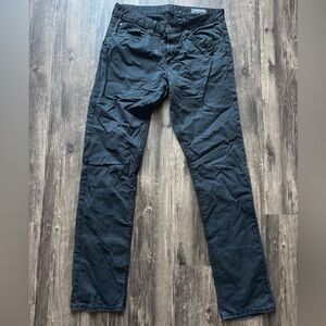 Bonobos Slim Fit Stretch Pants Black 32x32 Italian Fabric